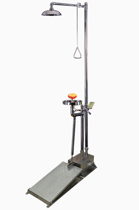 防凍排空復(fù)合式大踏板304不銹鋼洗眼器BH30-5012T